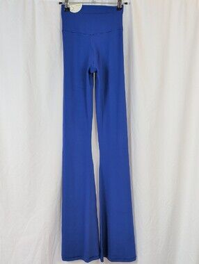 NWT OFFLINE by Aerie Real Me High Rise Flare Leggings Blue S Long